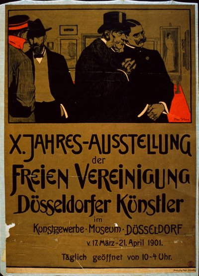 Exhibition of Düsseldorf Artists at the Kunstgewerbe Museum, Düsseldorf by German School