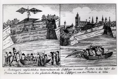 Experiments with Flying Machines at Ulm by German School