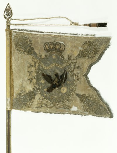 Flag of the Prussian Infantry under Frederick the Great by German School