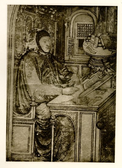 Francesco Petrarca (1884-90) by German School