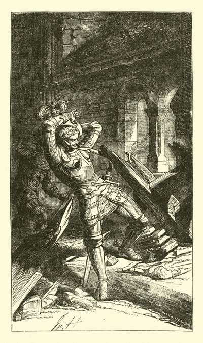 Francis von Sickingen Mortally Wounded by German School
