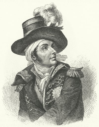 Francois de Charette, French royalist soldier and politician who was one of the leaders of the Vendee Revolt against the French Revolutionary regime by German School