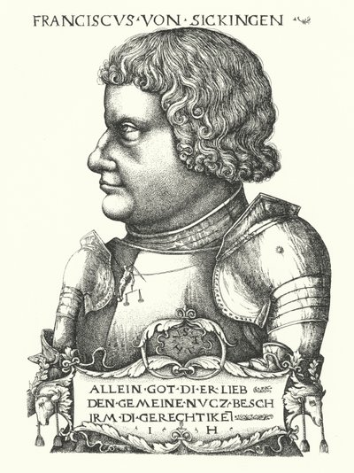 Franz von Sickingen, German knight of the Reformation period by German School