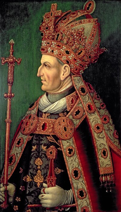 Frederick III of Germany, Holy Roman Emperor, 5th Duke of Austria, father of Emperor Maximilian I by German School