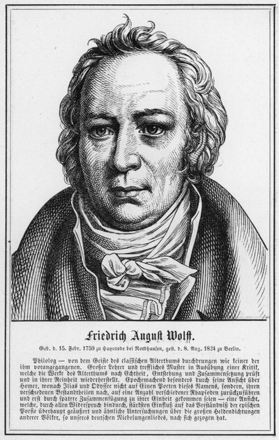 Friedrich August Wolf by German School