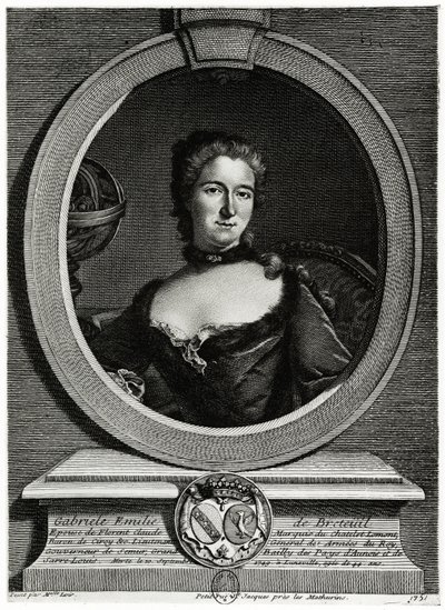 Gabriele Emilie du Chatelet by German School