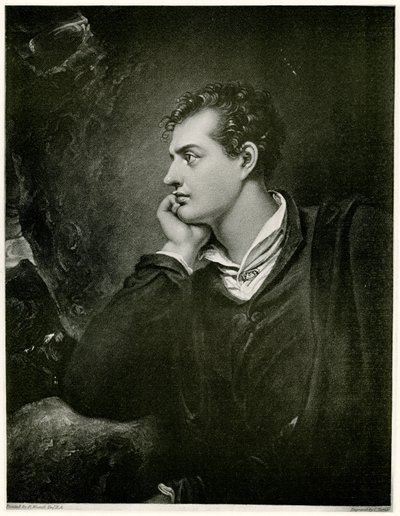 George Noel Gordon Lord Byron by German School