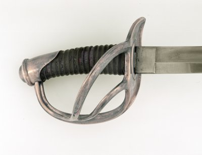 German cavalry sword and scabbard, Orange Free State Artillery, South Africa by German School