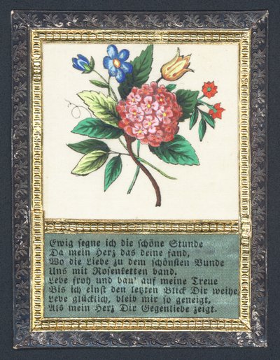 German Greetings Card by German School