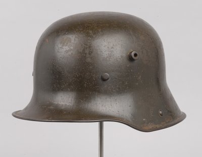 German steel helmet or Stahlhelm, c.1916 by German School