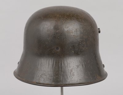 German Steel Helmet or Stahlhelm, c.1916 by German School