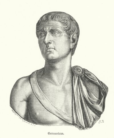 Germanicus, Roman general and father of the Emperor Caligula by German School