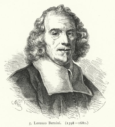 Gian Lorenzo Bernini, Italian Baroque sculptor and architect by German School