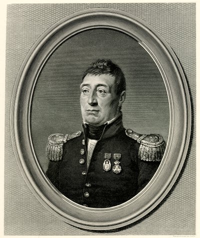 Gilbert du Motier, Marquis de Lafayette (phototype) by German School