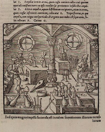 Glass Making, from a Book of Trades by German School