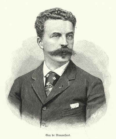 Guy de Maupassant, French short story writer by German School