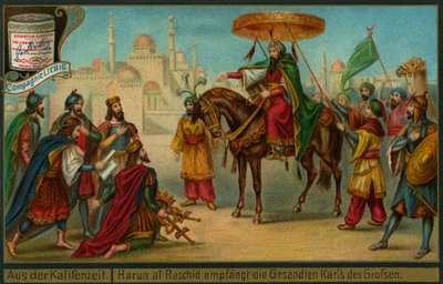 Harun al-Rashid Receiving a Delegation from Charlemagne, 