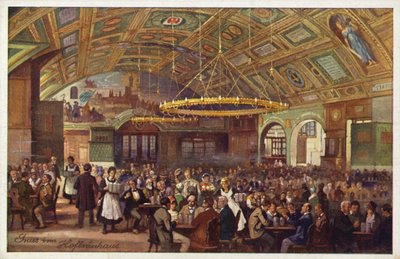 Hofbräuhaus, Munich by German School
