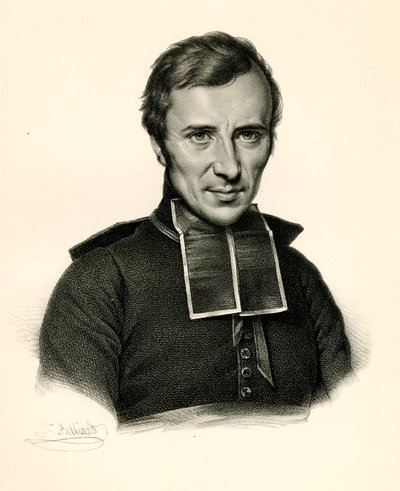 Hugues Félicité Robert de Lamennais by German School