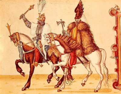 Hungarian Noblemen at the Ottoman Court at the End of the Sixteenth Century by German School