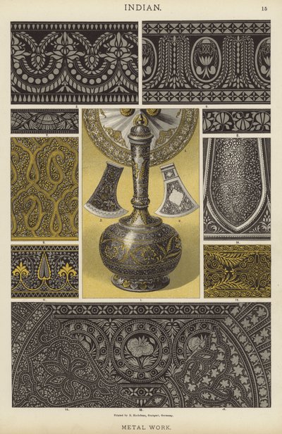 Indian, Metal Work by German School