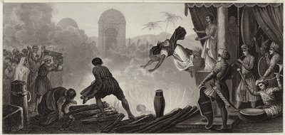 Indian Funeral by German School