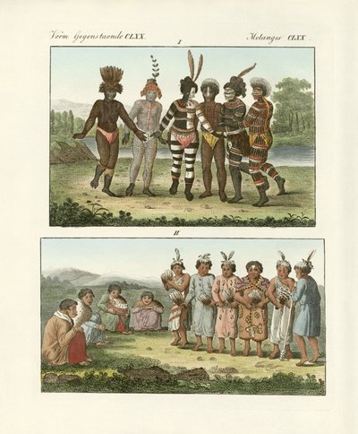 Inhabitants of the Northwest Coast of America by German School
