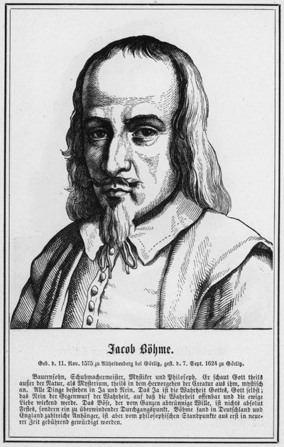 Jacob Bohme by German School