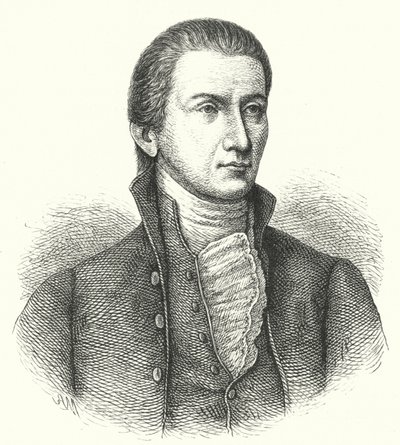 James Monroe, American statesman by German School
