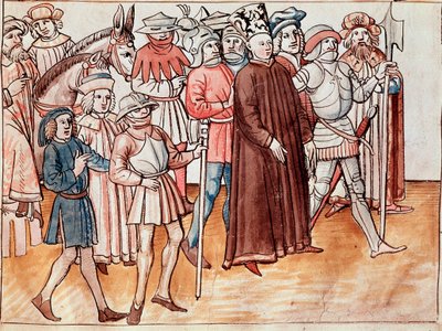 Jan Hus is Captured and Condemned to the Stake by German School