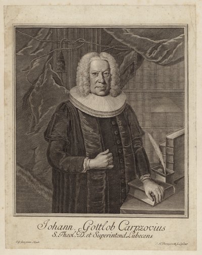 Johann Gottlob Carpzov by German School