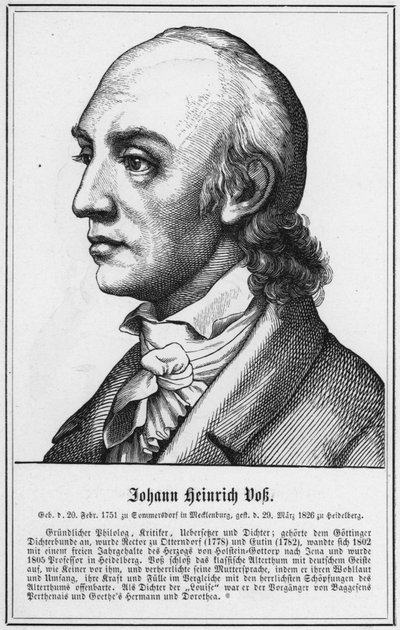 Johann Heinrich Voss by German School