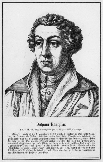 Johann Reuchlin by German School