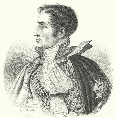 Joseph Bonaparte, King of Spain as Joseph I by German School