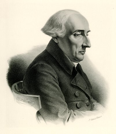 Joseph Louis Lagrange (phototype) by German School
