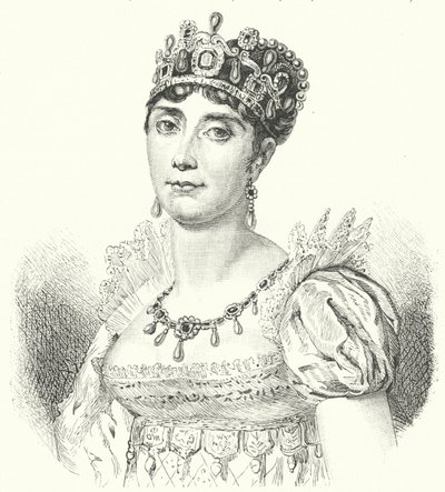 Josephine de Beauharnais, first wife of Napoleon I by German School