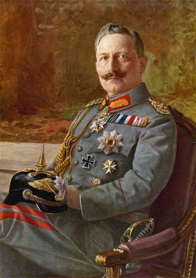 Kaiser Wilhelm II by German School
