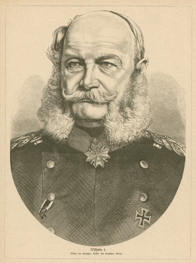 Kaiser Wilhelm I of Germany by German School