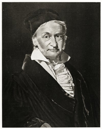Karl Friedrich Gauss by German School