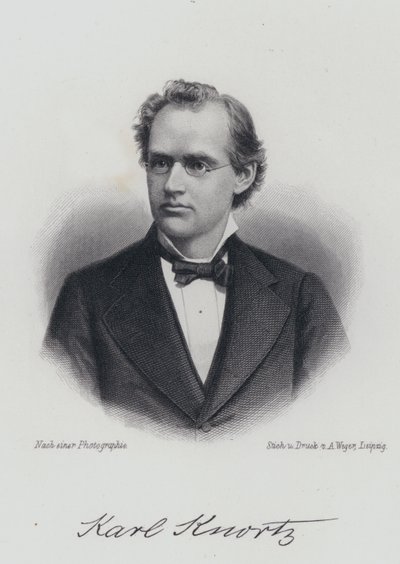 Karl Knortz, German-American author by German School