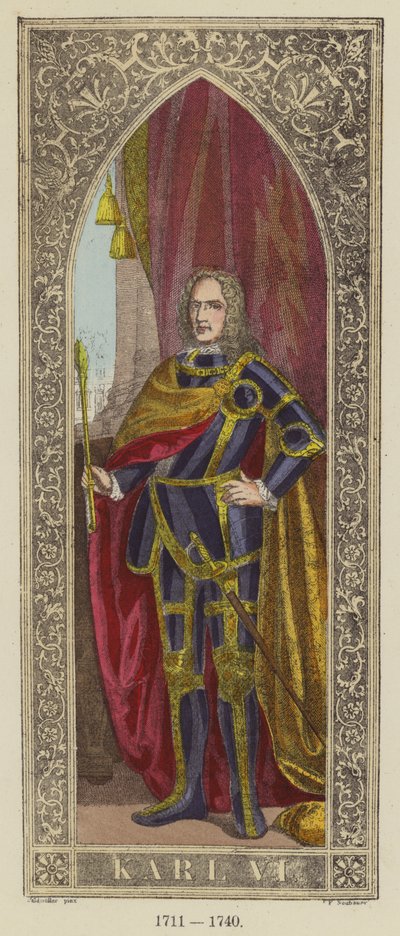 Charles VI by German School
