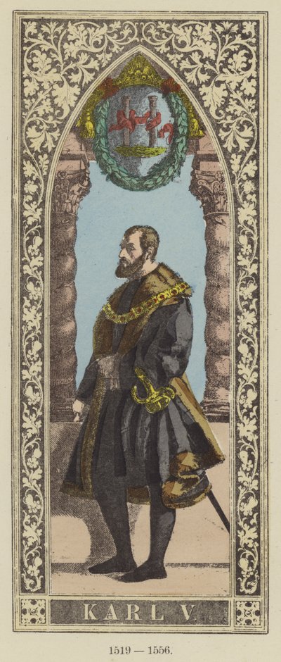 Charles V by German School