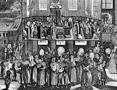 Kiddush Levana by Georg Puschner from Kirchner