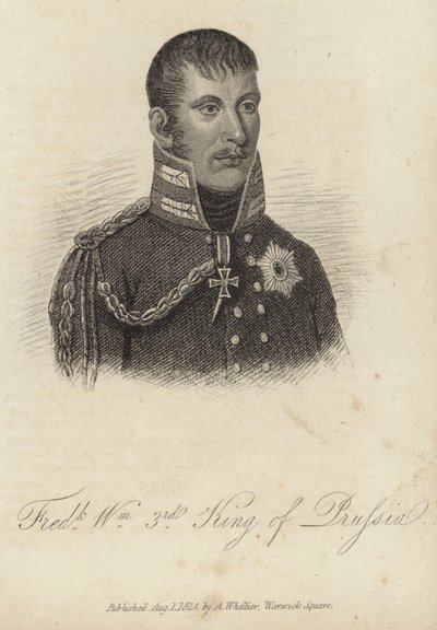 King Frederick William III of Prussia by German School