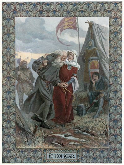 King Lear by German School