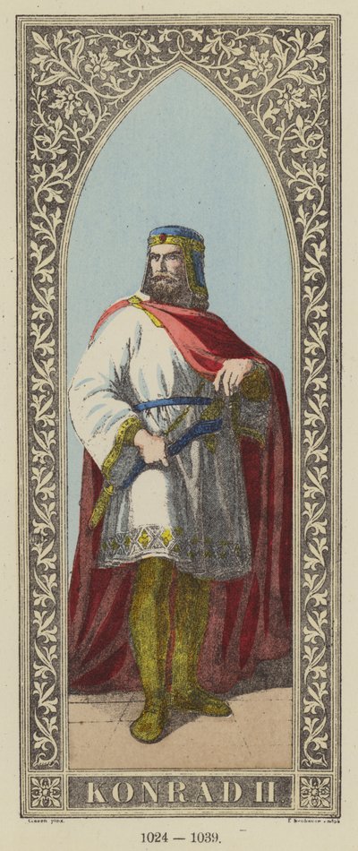 Conrad II by German School