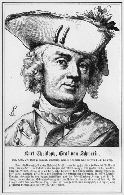 Kurt Christoph, Count of Schwerin by German School