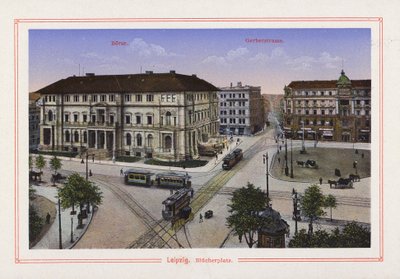 Leipzig, Blucherplatz by German School
