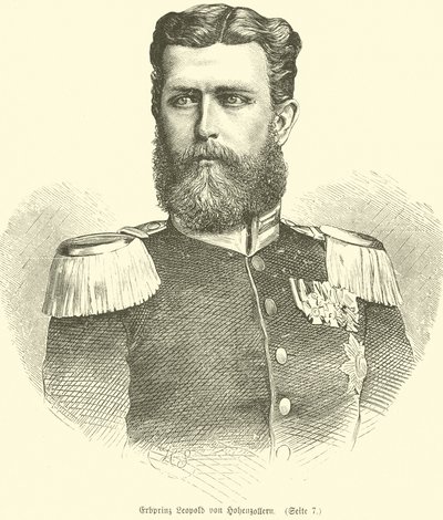 Leopold, Prince of Hohenzollern by German School