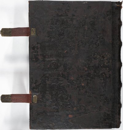 Missal, back cover, Franconia, possibly Forchheim, Germany by German School